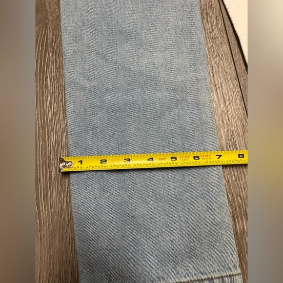 Afila Two-Tone Blue and White Women Jeans - Picture 9 of 9